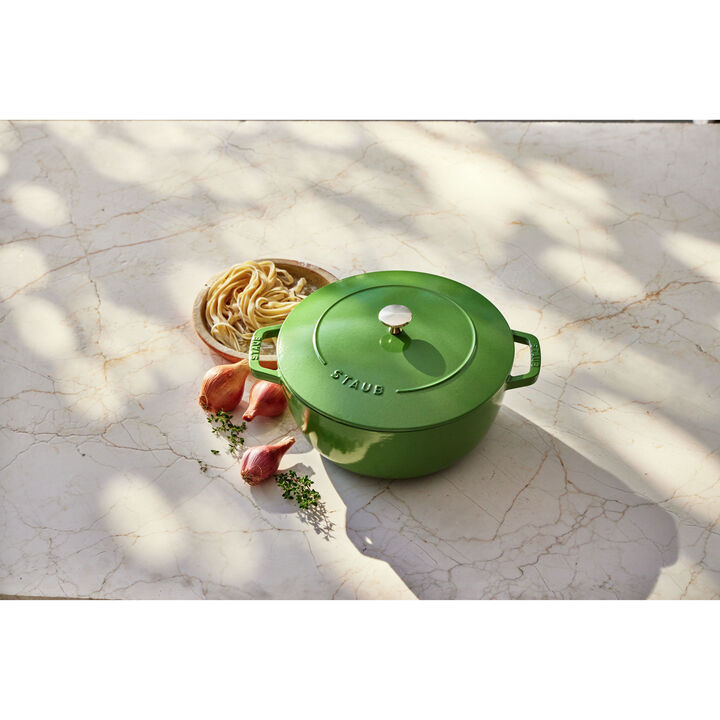 Cast Iron, 5.25 qt, Essential French Oven, pistachio, large 2