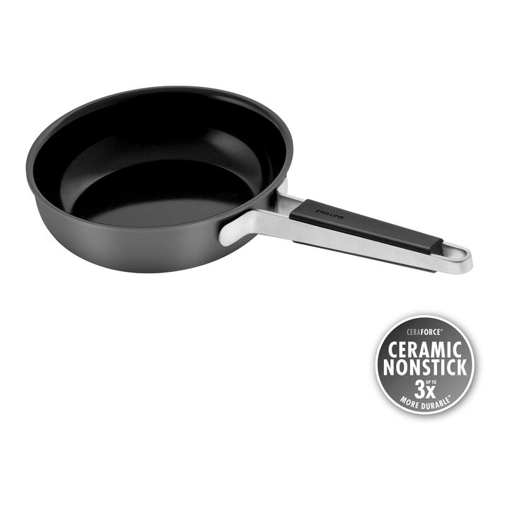 Pure, Bratpfanne, 20 cm, 18/10 Edelstahl, Keramische Antihaftbeschichtung, large 1