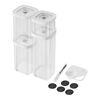 Fresh & Save, CUBE Container Set, S / 6-pc, transparent-white, small 1