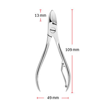 Tırnak Pensi | paslanmaz çelik | Metalik Gri,,large 4