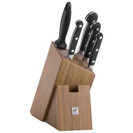 ZWILLING Pro, 6-pcs natural Bamboo Knife block set