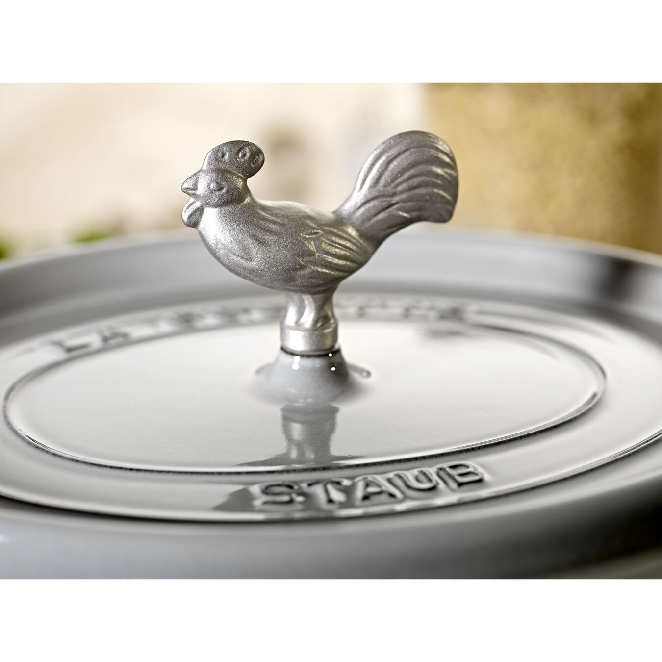 Staub Accessories Animal Knob Rooster Official ZWILLING Shop