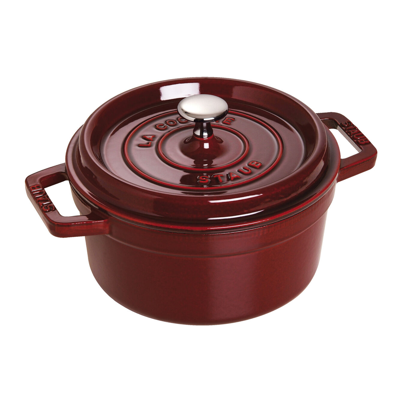 Cocotte redonda de hierro fundido Staub