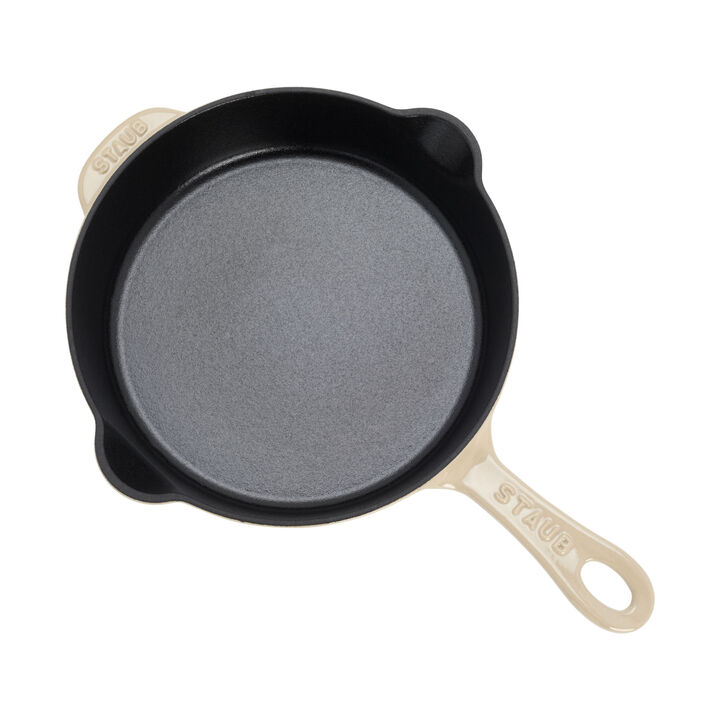 Cast Iron, 8.5-inch, Traditional Deep Skillet, Sesame, large 3