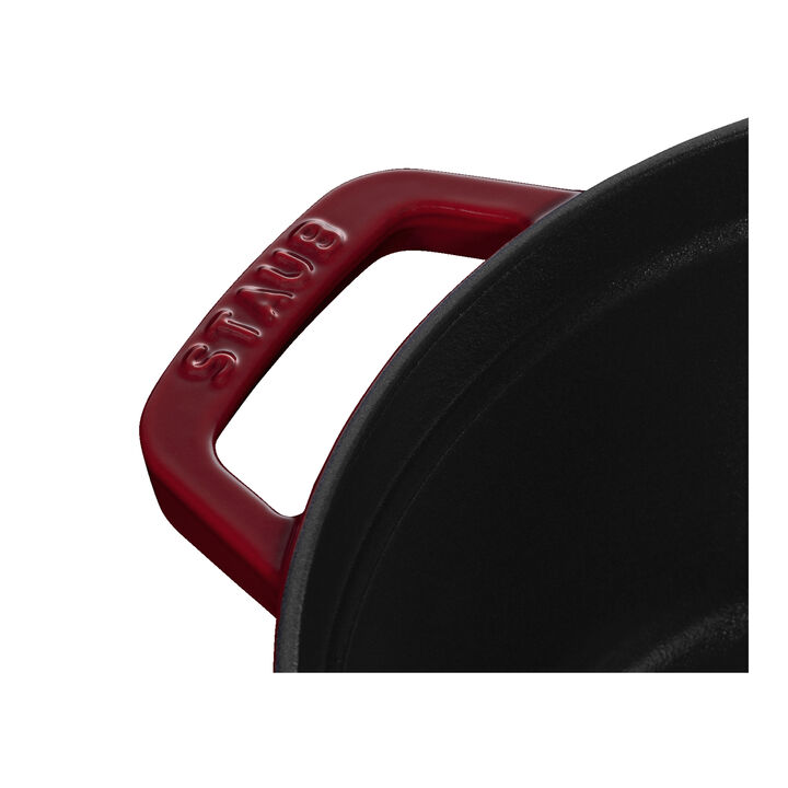 La Cocotte, 3.7 l cast iron round Cocotte, Bordeaux, large 2