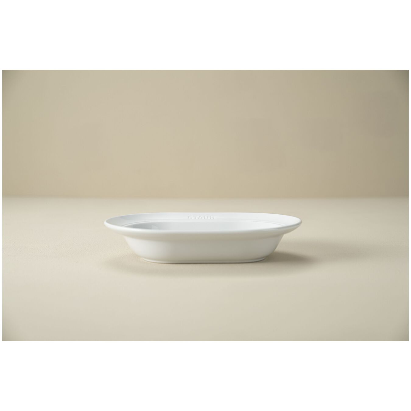 10-inch, oval serving dish, white,,large 2