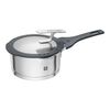 Simplify, 1.5 l stainless steel round Sauce pan, silver-black, small 1