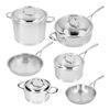 Atlantis 7, 10 Piece 18/10 Stainless Steel Cookware set, small 1