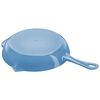 Cast Iron, 10-inch, Frying Pan, Ice-blue, small 2