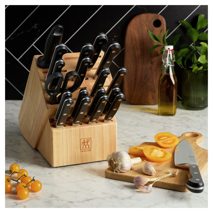 Professional S, 20-pc, Knife block set, natural, large 2