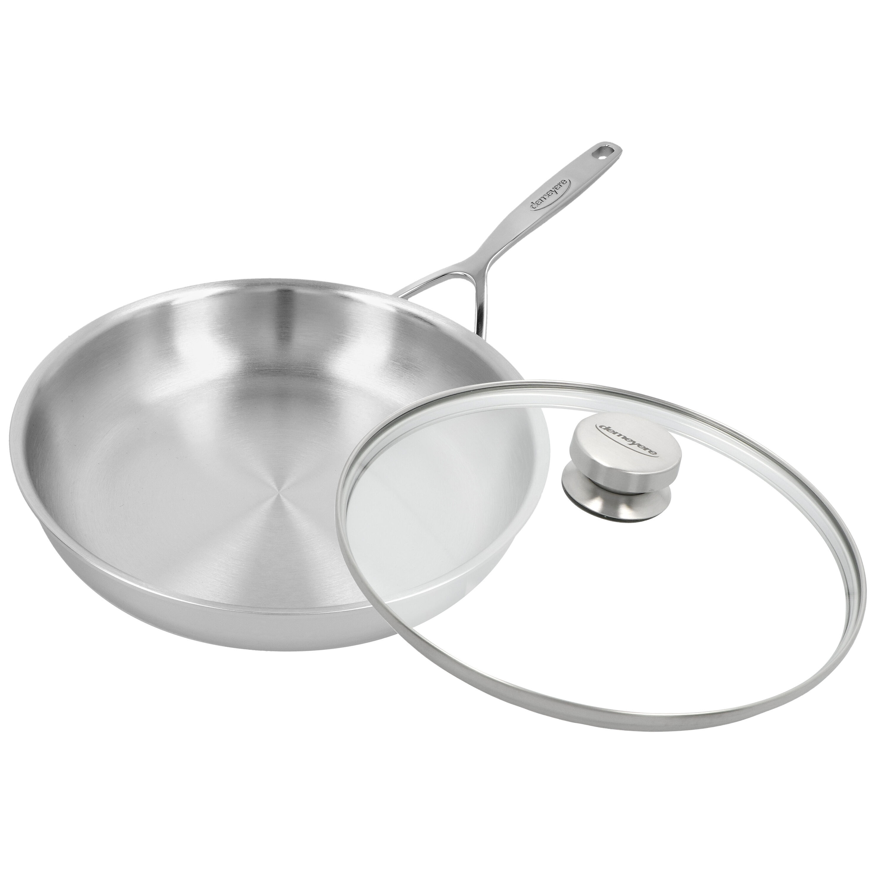 Demeyere Multiline 7 Koekenpan met gratis glasdeksel 28 cm - Multiline 7 - Demeyere