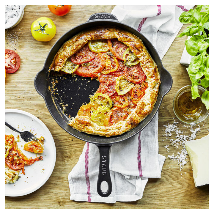 Cast Iron, 11-inch, Traditional Deep Skillet, Black Matte, large 2