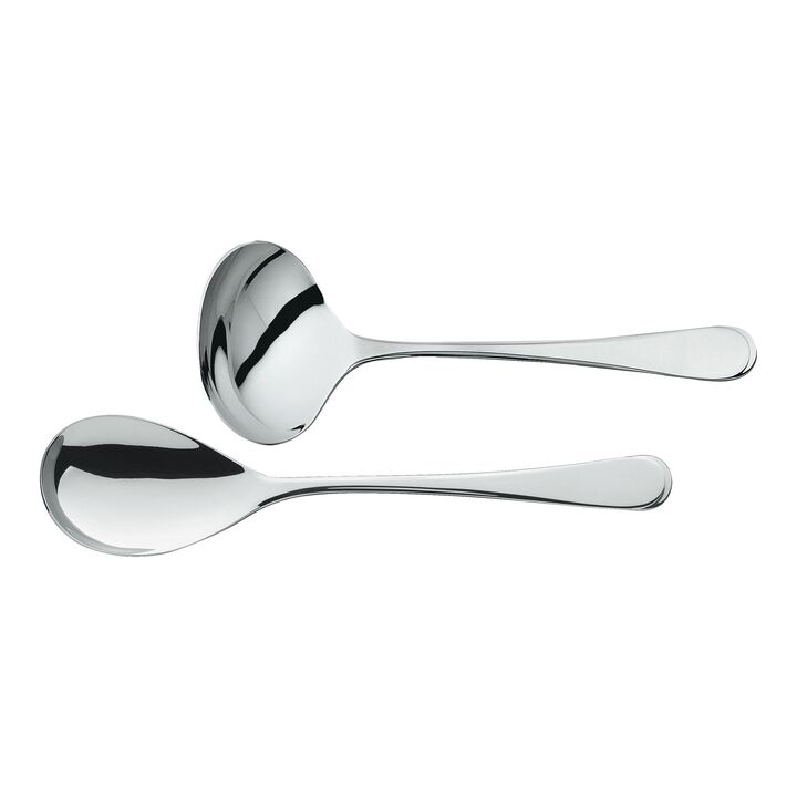 Jessica (polished), 2-pz., Set di posate a servire, argento, large 1