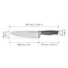 Graphite, 8-inch, Chef's knife, small 2