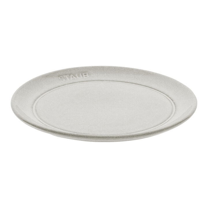 Dining Line, Teller flach 15 cm, rund, Weisser Trüffel, Keramik, large 1