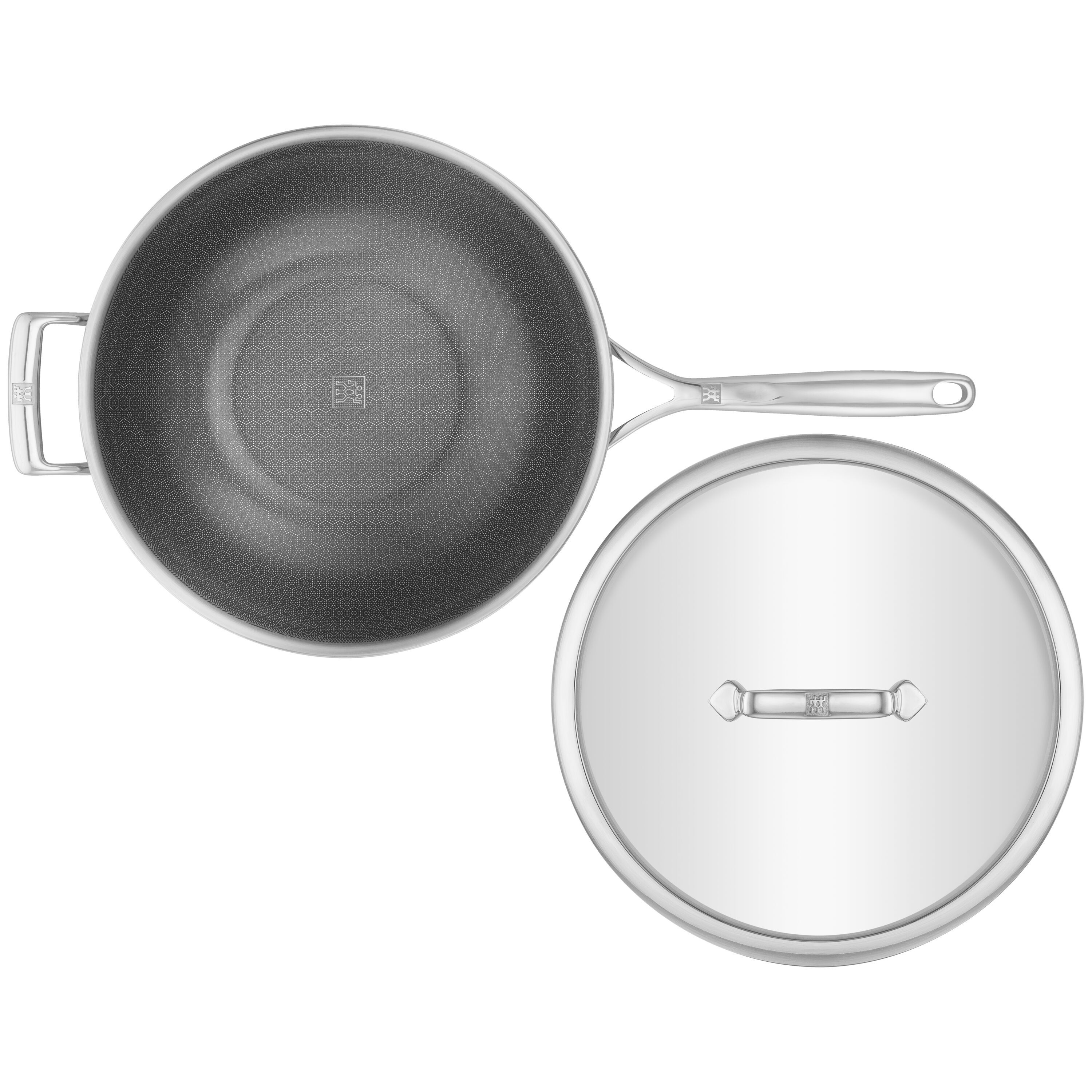 Zwilling Peak 30 Cm 18/10 Stainless Steel Wok With Lid