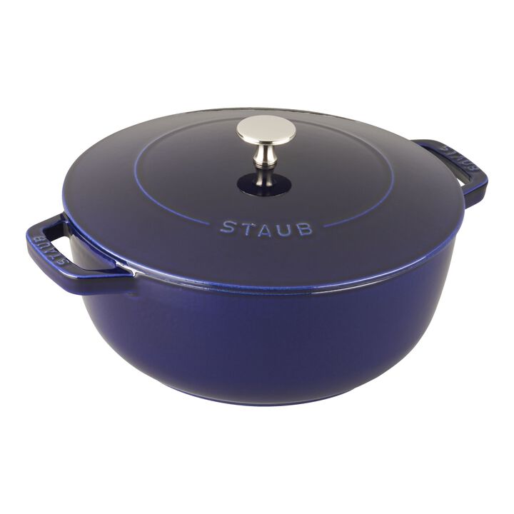 Cast Iron, 3.75 qt, Essential French Oven, dark blue, large 1
