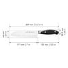 Forged Synergy, 7-inch, Hollow Edge Santoku Knife, small 2
