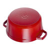 Cast Iron, 4 qt, Round, Dutch Oven, Cherry, small 12