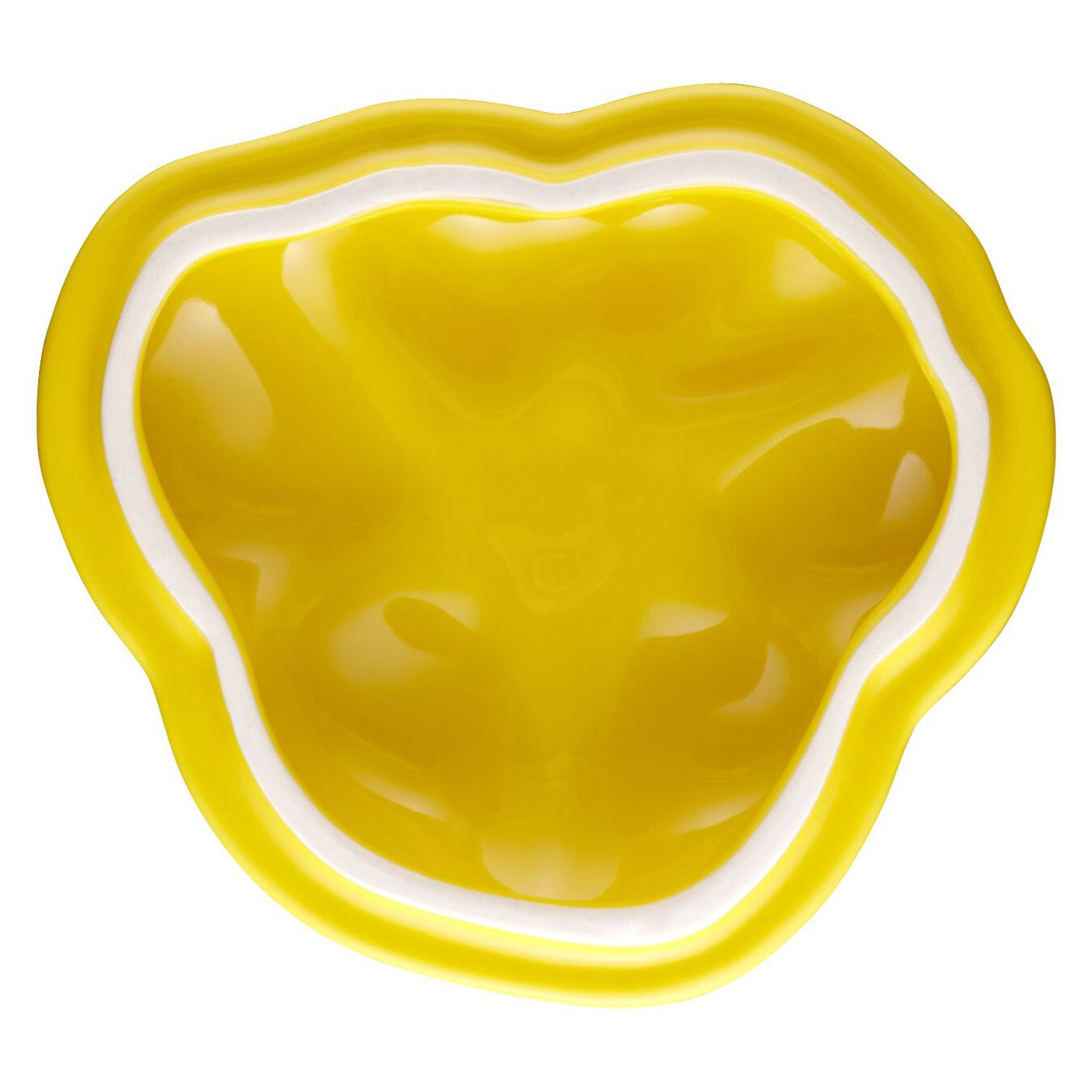 11 cm Ceramic Cocotte yellow,,large 6