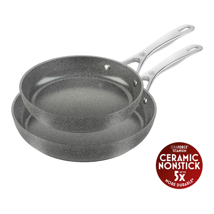 Salina, Set di padelle, 2-pz. / 24/28 cm, granito, Alluminio, large 1