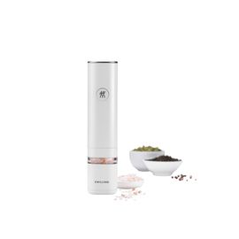 Køkkensæt med krydderikværne, vinåbner og rød stegeso, 4 dele.