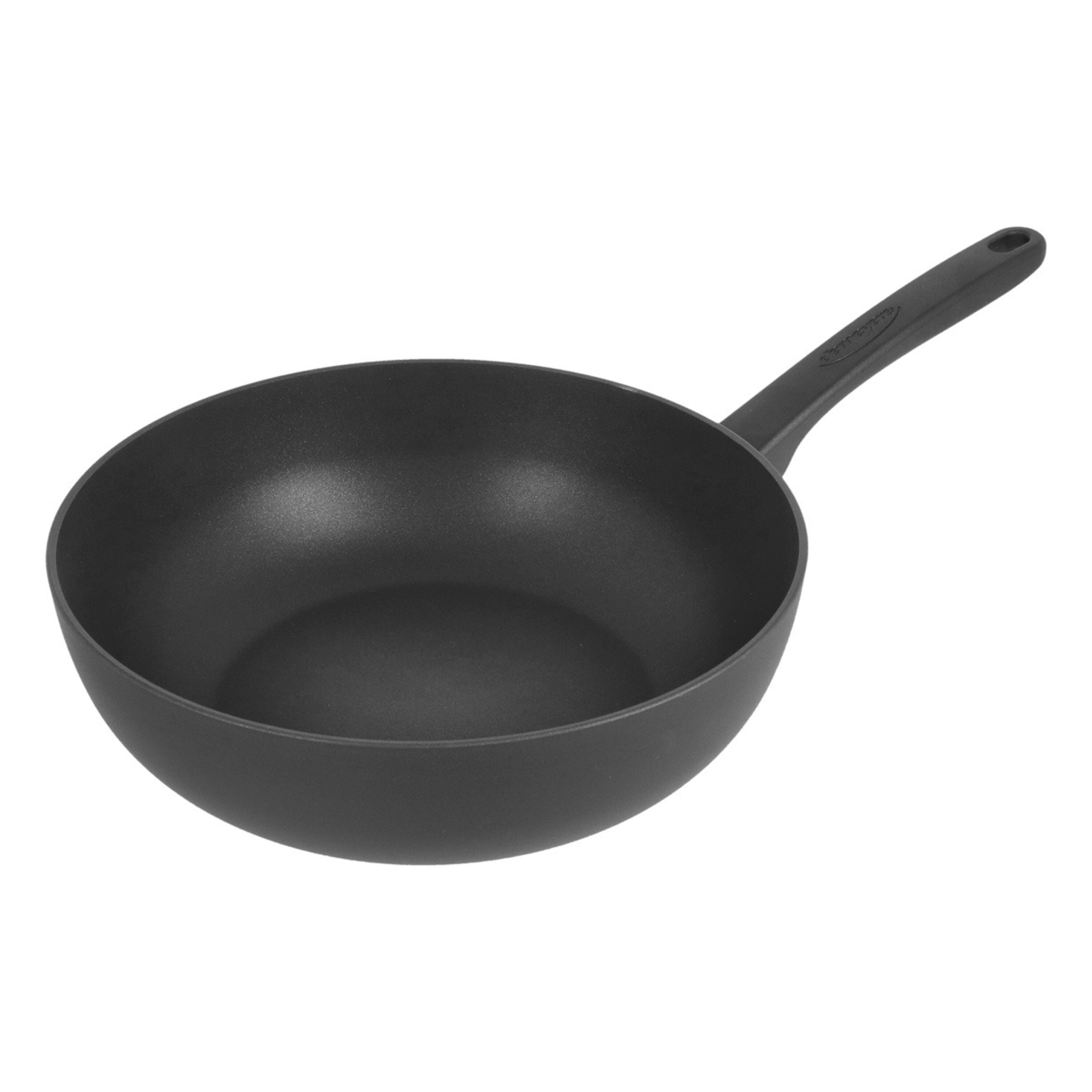 Demeyere Alu Bistro 3 Wok vlakke bodem Duraslide 28 cm - Alu Bistro 3 - Demeyere