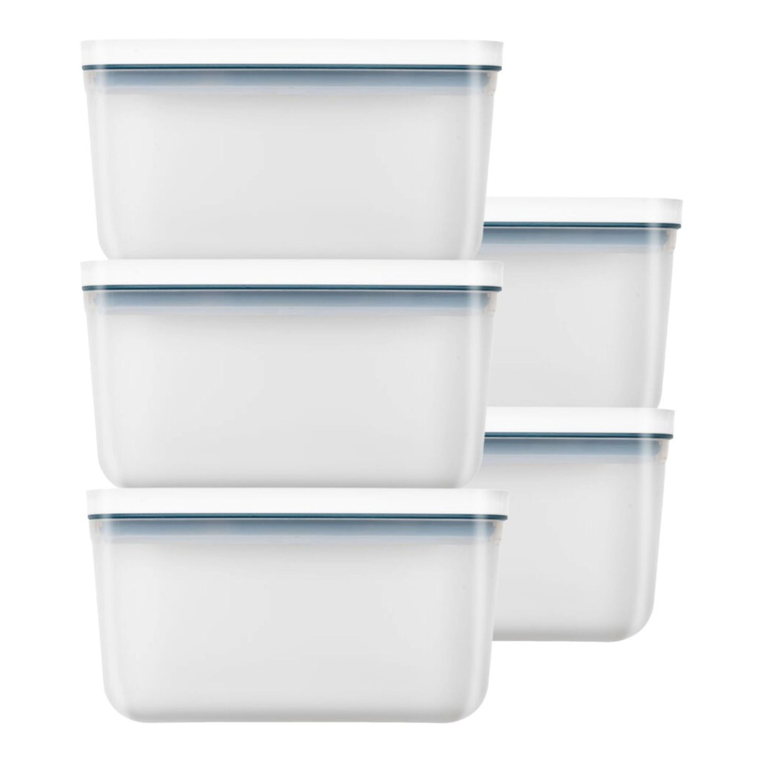 ZWILLING FRESH & SAVE Vacuümdozenset , 5-delig / L, kunststof, La-mer - FRESH & SAVE - ZWILLING
