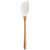 30 cm silicone Cooking spoon, white,,large