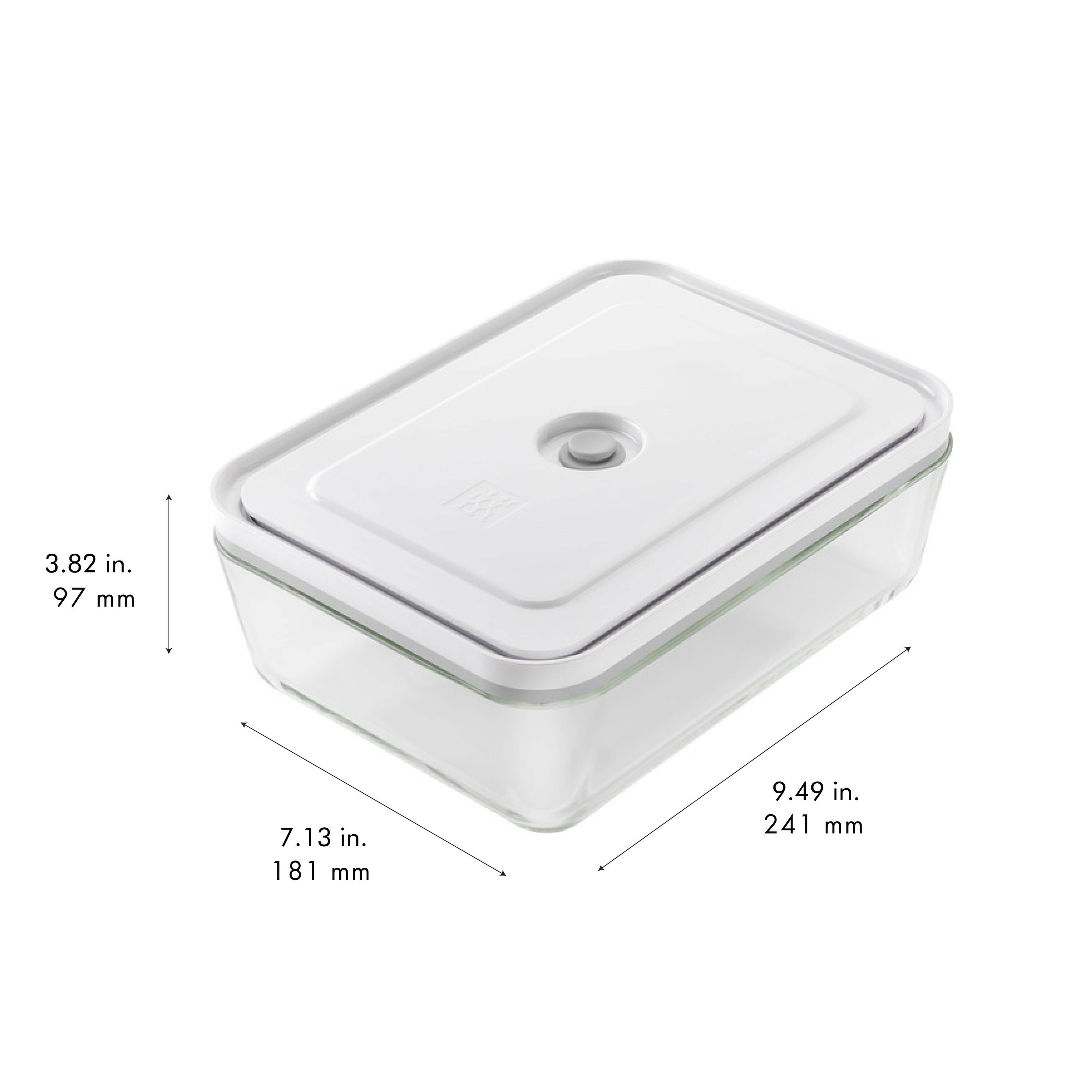ZWILLING Fresh &amp; Save Vacuüm vershouddoos, Glas, Grijs - Fresh &amp; Save - ZWILLING