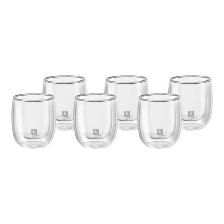 Set de 6 vasos de café, large 1