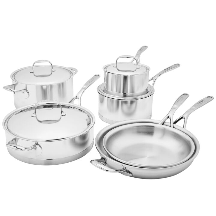 Atlantis, 10-pc, Stainless Steel Cookware Set, large 1