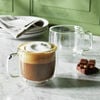 Sorrento Plus Double Wall Glassware, 2-pc, Cappuccino Glass Mug Set, small 4