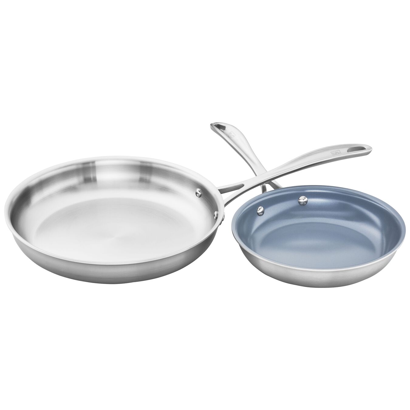ZWILLING Spirit Ceramic Nonstick 3ply 2pc Stainless Steel Ceramic