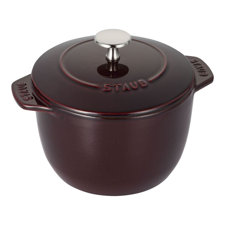 Cast Iron, 1.5 qt, Petite French Oven, grenadine, large 1