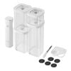 Fresh & Save, CUBE Set with Vacuum Pump, S / 6-pcs, transparent-white, small 1