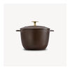 La Cocotte, Ris Cocotte 16 cm / 1,75 l, Rund, Chokolade, St&oslash;bejern, small 3