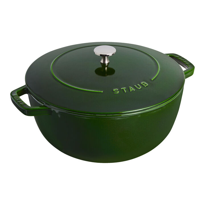 Cast Iron, 5 qt, French oven, basil, large 1