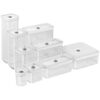 Fresh & Save, CUBE-doos 2S, transparant-wit, small 15