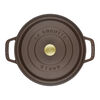 La Cocotte, Gryta 24 cm / 3,7 l, Rund, Choklad, Gjutj&auml;rn, small 10