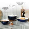 Ceramic - Bowls & Ramekins, 11.5-inch, Shallow Serving Bowl, Dark Blue, small 4