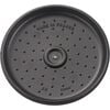 3.5 l cast iron round Saute pan, dark-blue - Visual Imperfections,,large