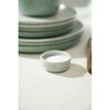 Dining Line, 4 Piece ceramic Condiment Bowl Set, white truffle, small 2
