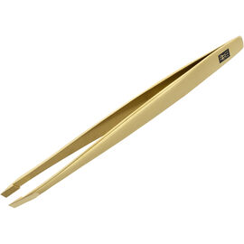 3.5-inch Gold Edition Tweezers, Slanted 