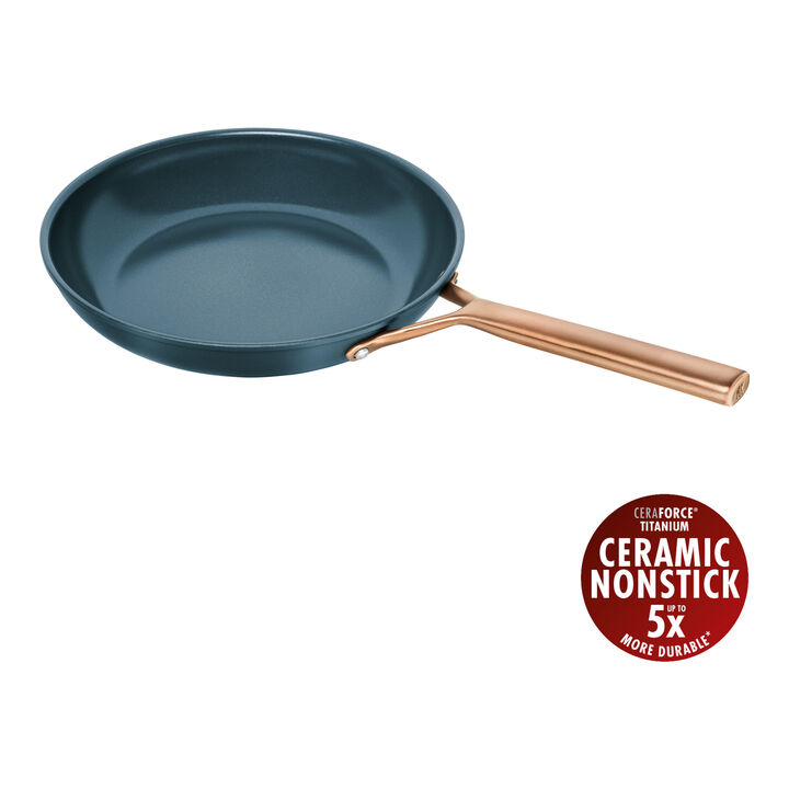 Milano, Bratpfanne 28 cm, Aluminium, Blau, large 1