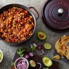 Cast Iron, 7 qt, Round, Dutch Oven, Grenadine, small 5
