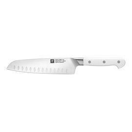 ZWILLING Pro le blanc, 7-inch, hollow edge SLIM Santoku Knife