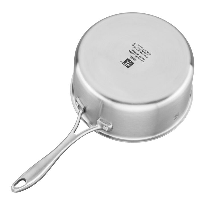 Spirit Ceramic Nonstick, Sauce pan, 3 qt, 18/10 Stainless Steel, Ceramic coating, large 4