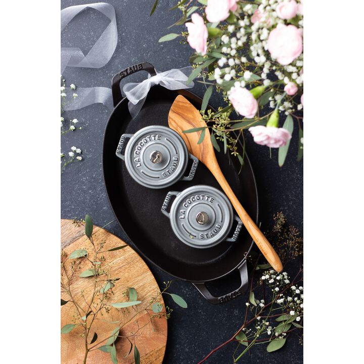 La Cocotte, Cocotte 12 cm, Rond(e), Gris graphite, Fonte, large 2