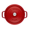 Cast Iron, 4 qt, Round, Dutch Oven, Cherry, small 10